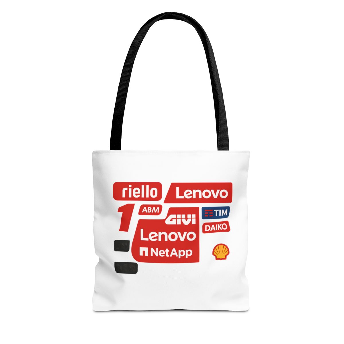Ducati Desmosedici GP23 Bagnaia #1 MotoGP Tote Bag - Official Sports merchandise