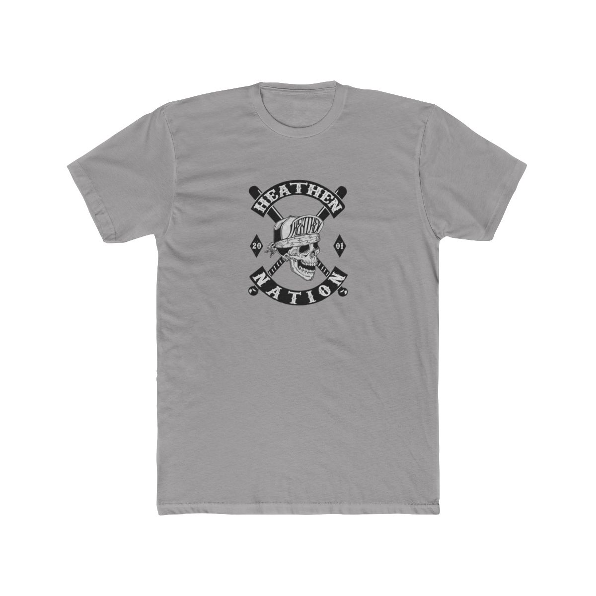 Heathen Nation Skull Baseball Bats T Shirt - Official t-shirts merchandise