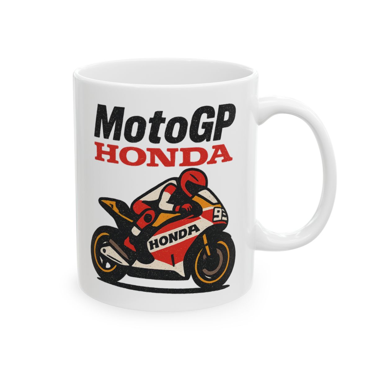 MotoGP Honda Minimalist Racing Coffee Mug - Official mugs merchandise