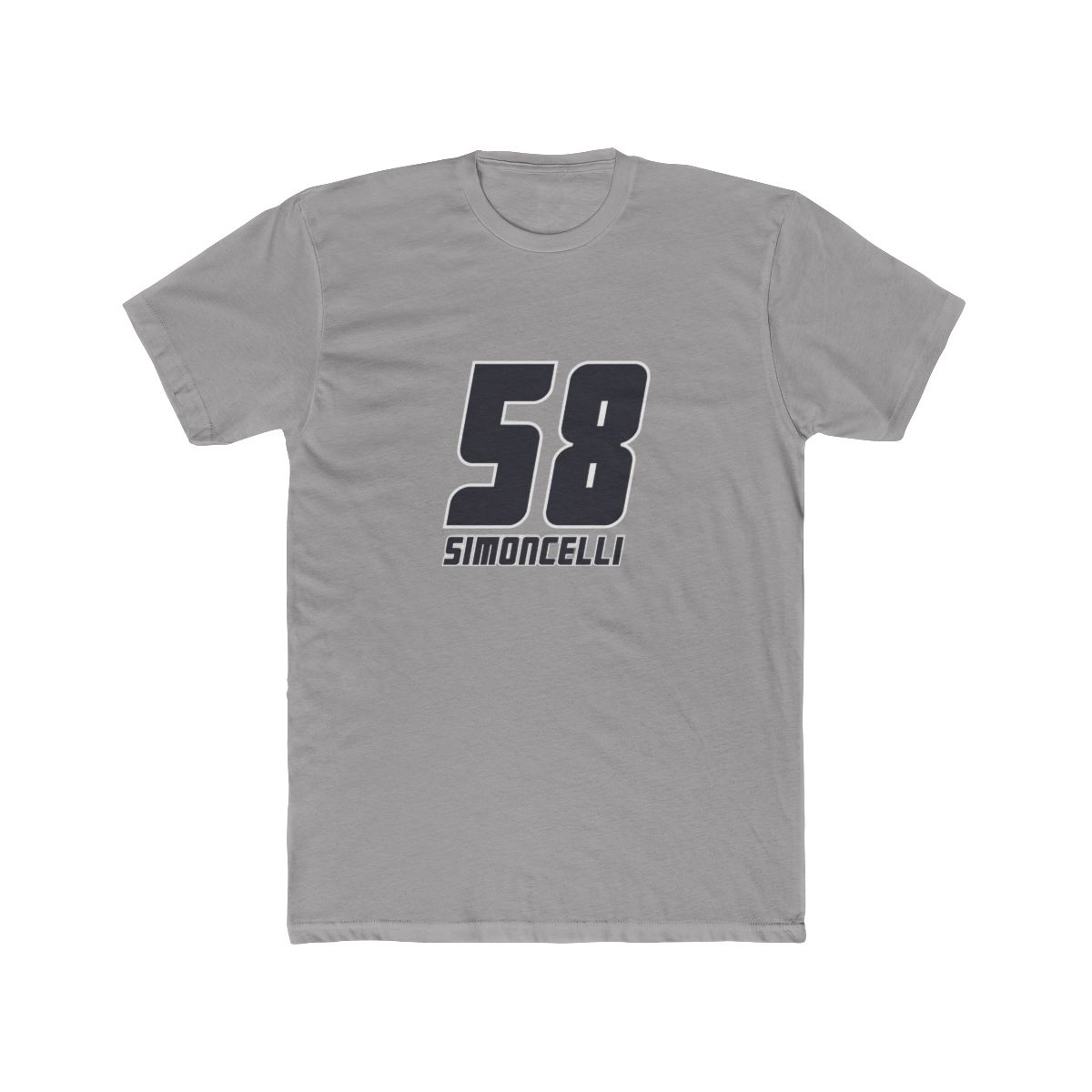 Marco Simoncelli 58 MotoGP Rider Tribute T Shirt - Supersic Fan Gear - Official t-shirts merchandise