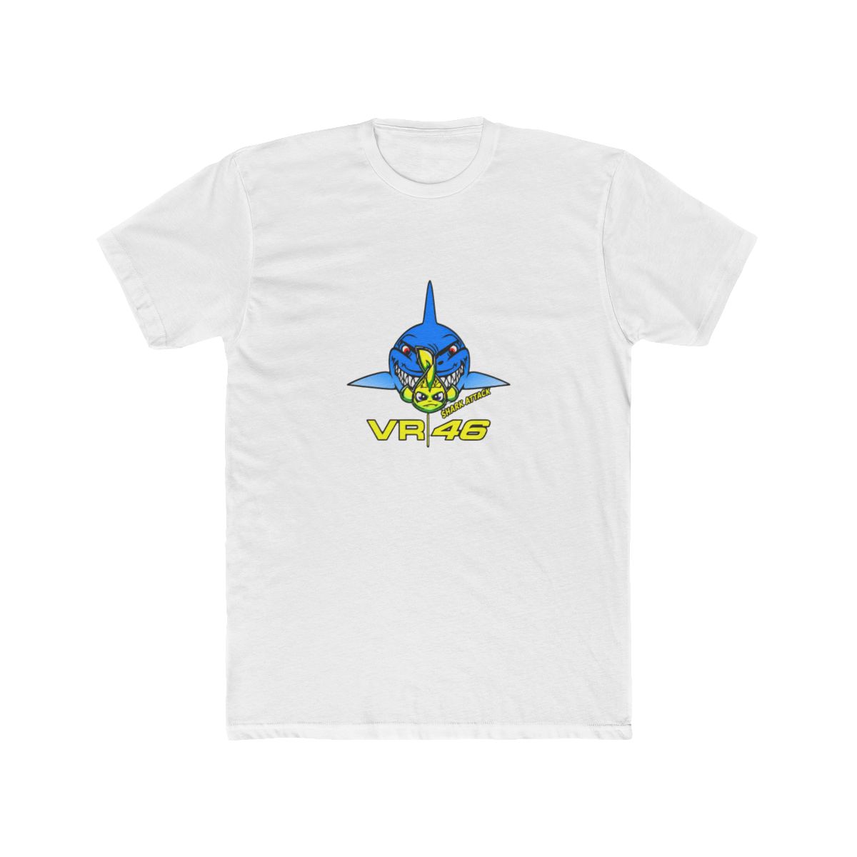 VR46 Shark Attack Misano T Shirt - MotoGP Rossi Fan Gear - Official t-shirts merchandise