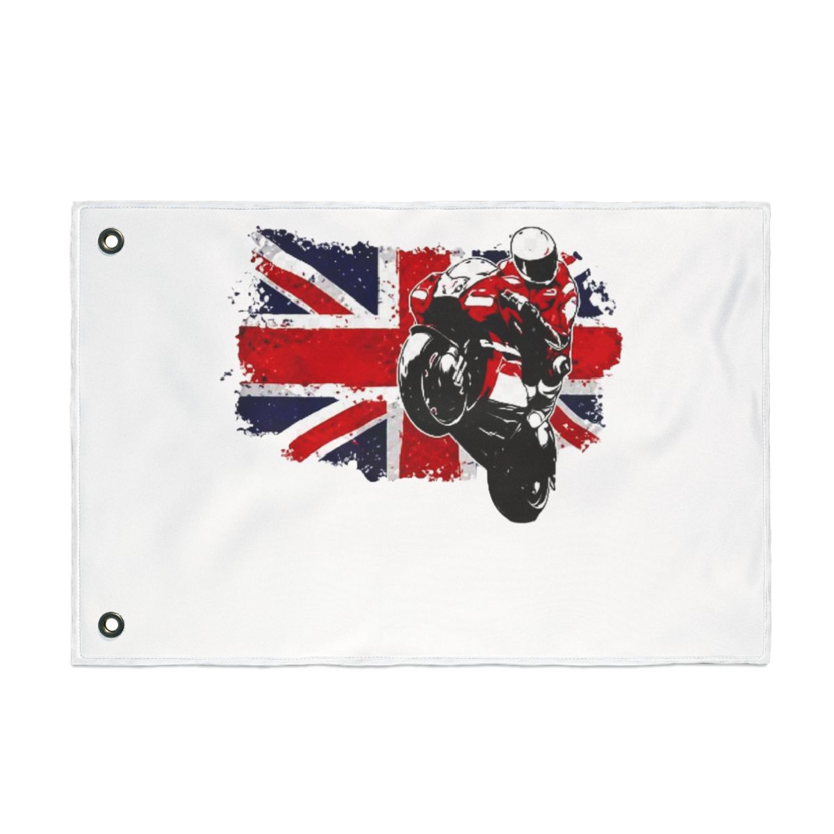 MotoGP Superbike UK Flag Patriotic T-Shirt - British Racing Fan Gear - Official t-shirts merchandise