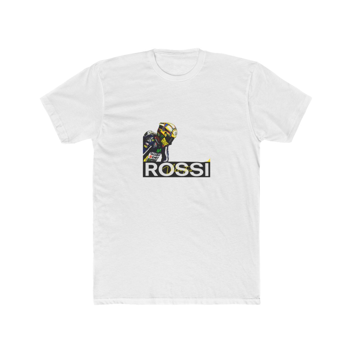 Rossi 46 Racing Helmet Motorcycle T-Shirt - Official t-shirts merchandise