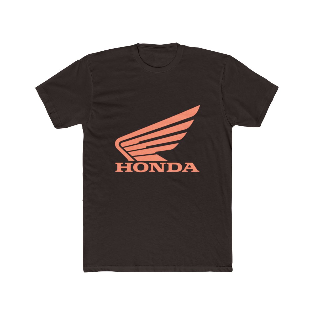 Honda Racing Bold Red Wing Logo T Shirt - Motorsport Fan Gear - alternate angle 3, merchandise